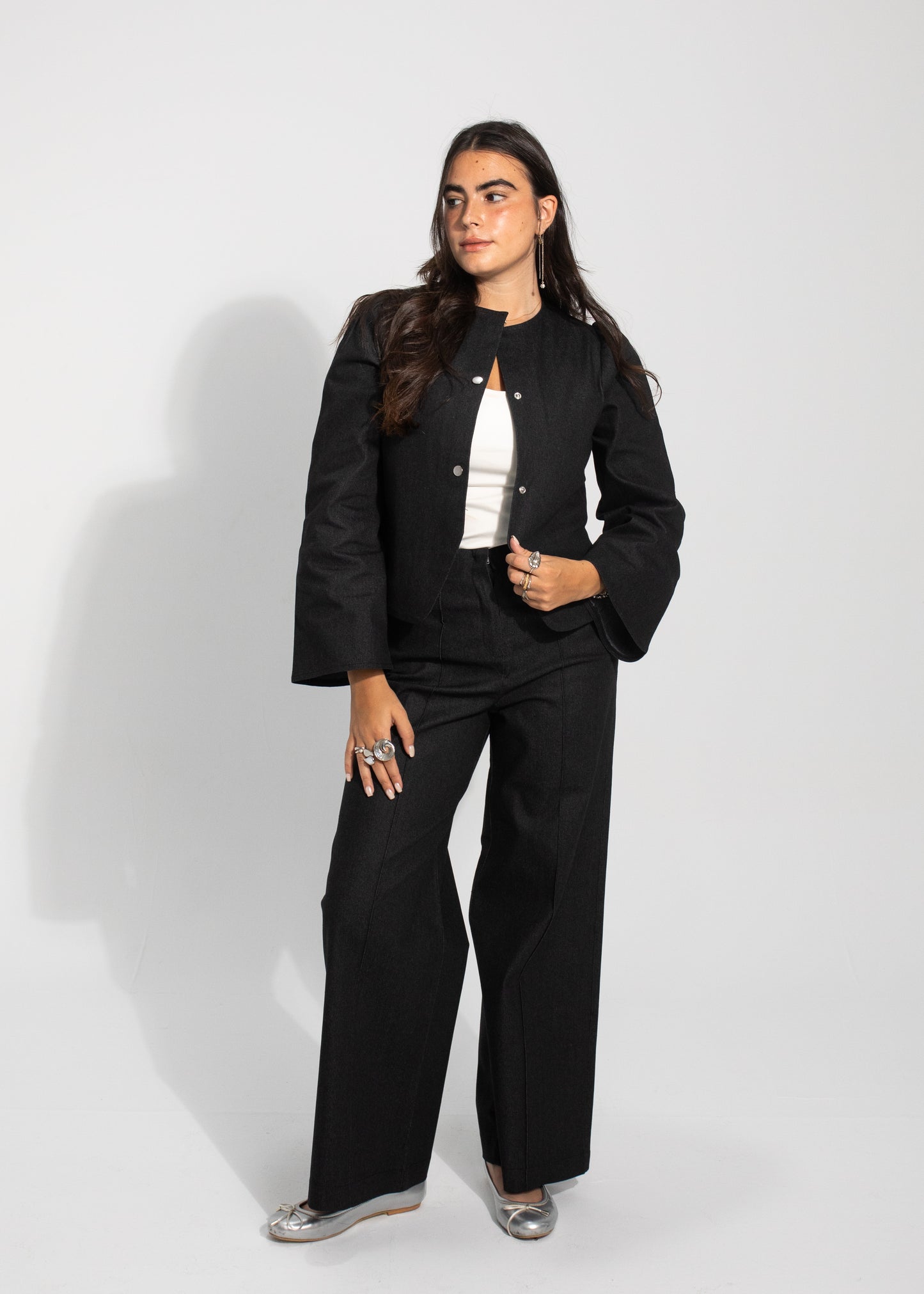 Monochrome Denim Set