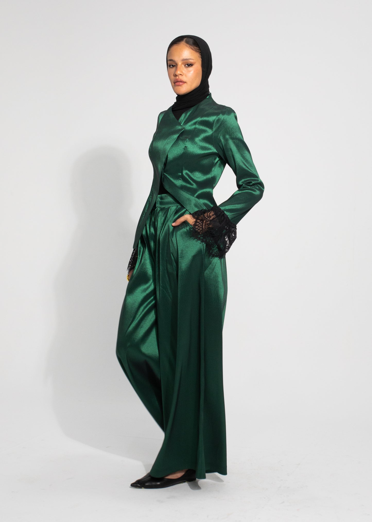 Emerald Lace Set