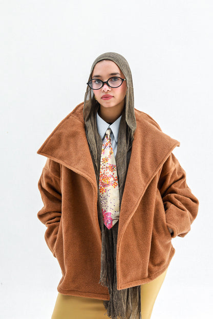 Teddy Jacket in Toffee