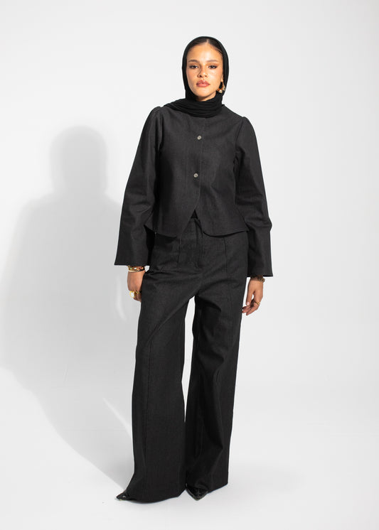Monochrome Denim Set
