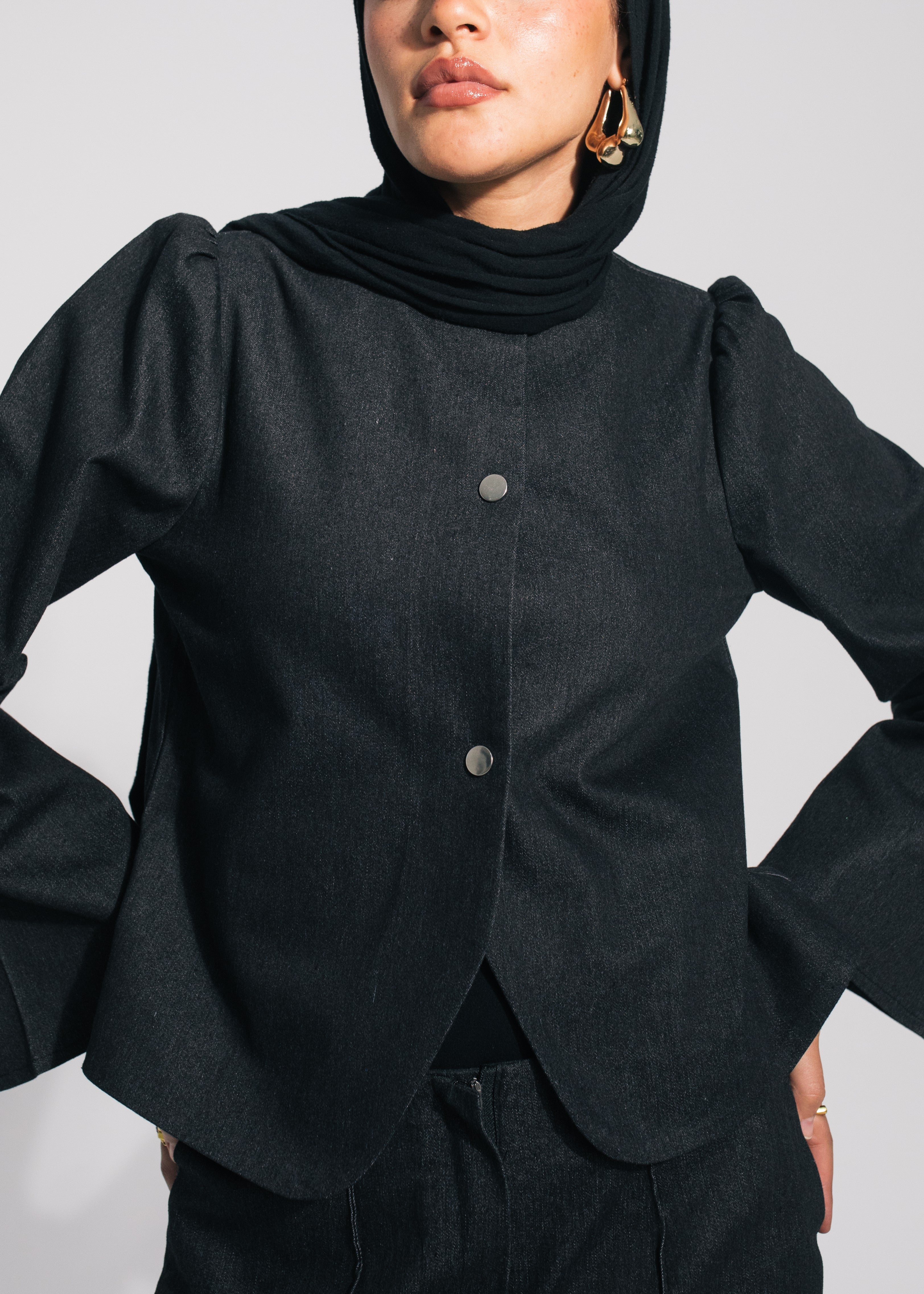 Monochrome Denim Set