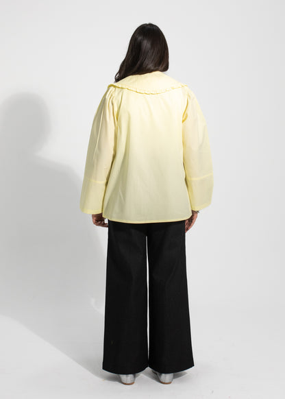 Ruffled Collar Blouse