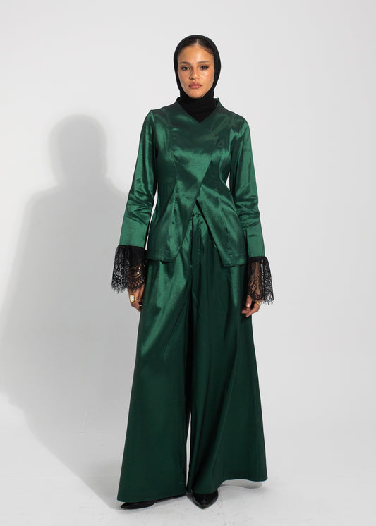 Emerald Lace Set