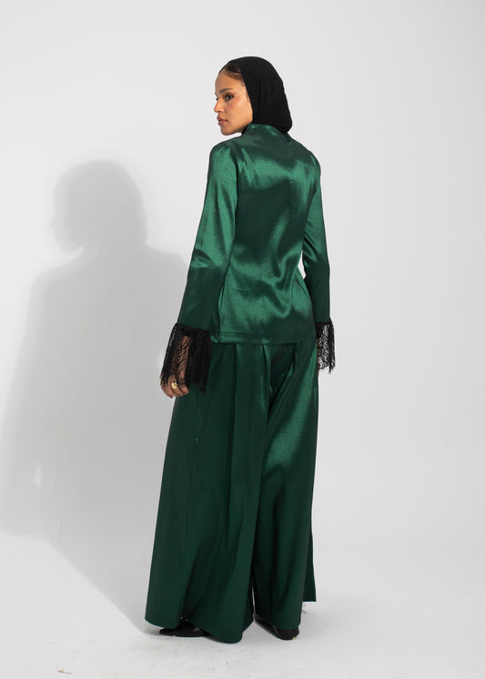 Emerald Lace Set