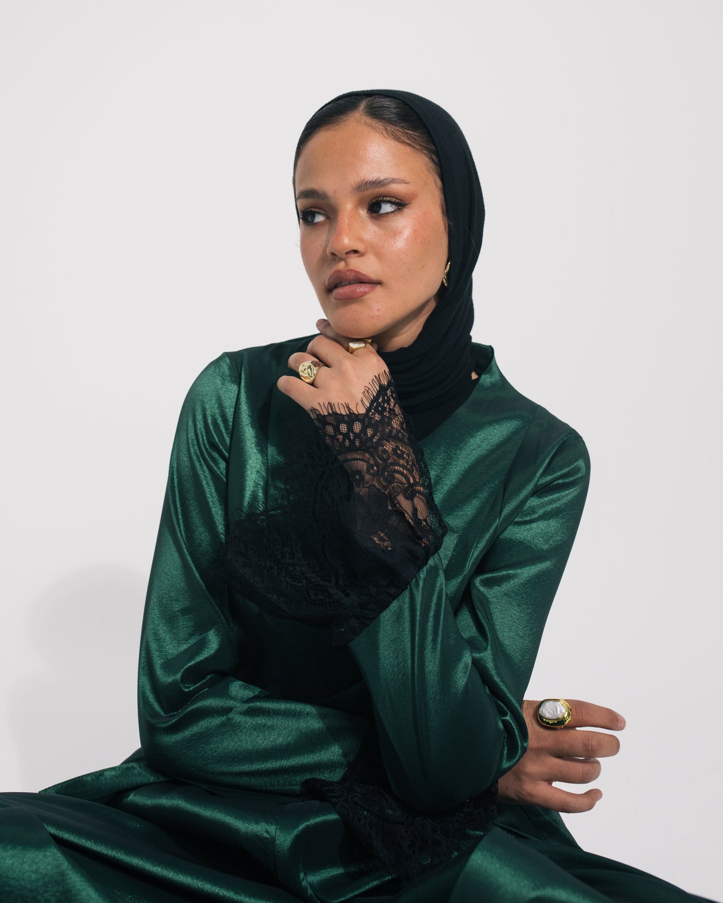Emerald Lace Blazer