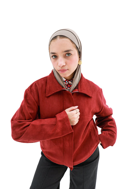 Suede Jacket