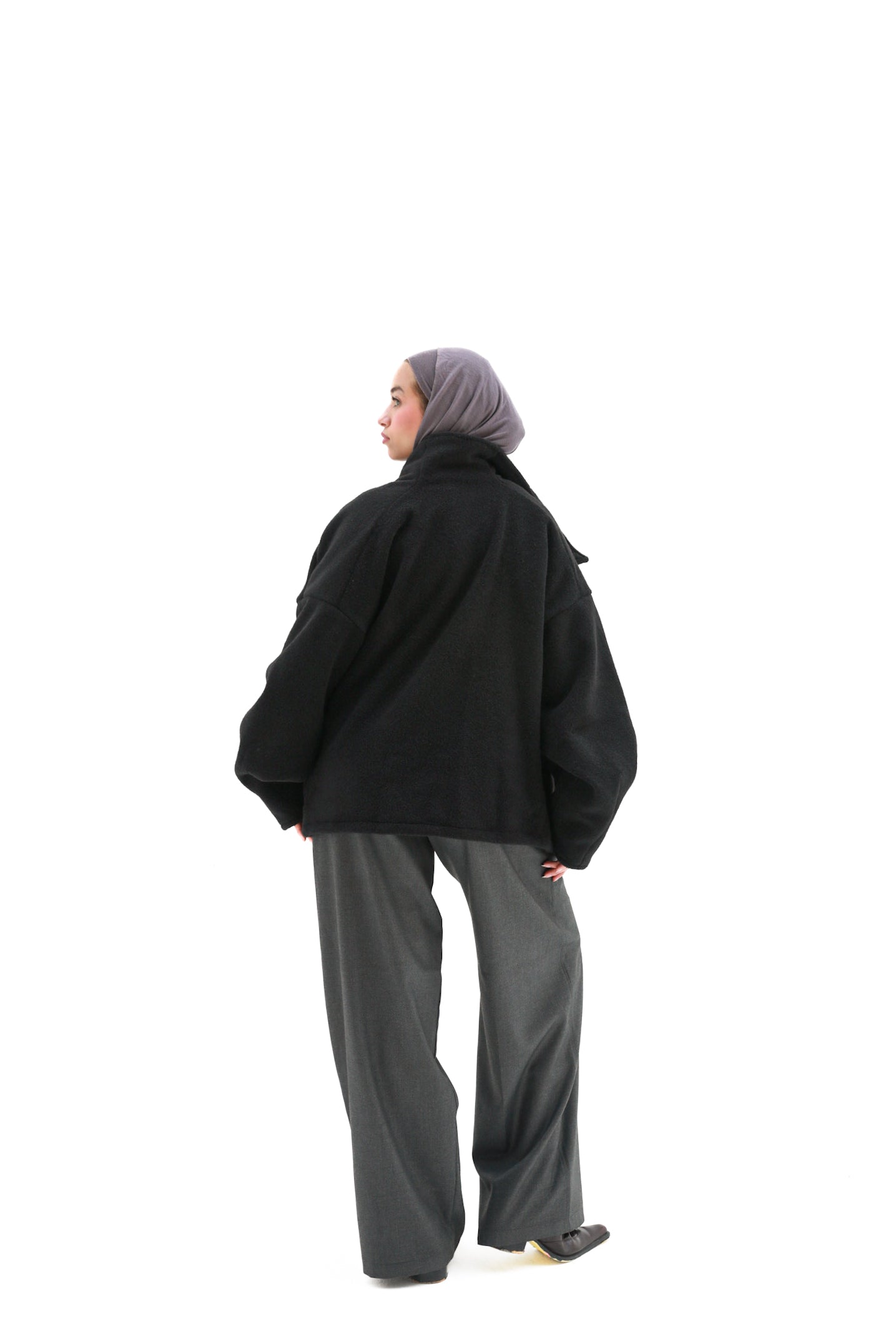 Teddy Jacket in Black