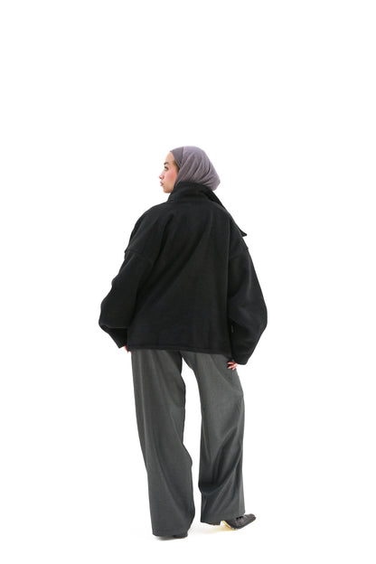 Teddy Jacket in Black